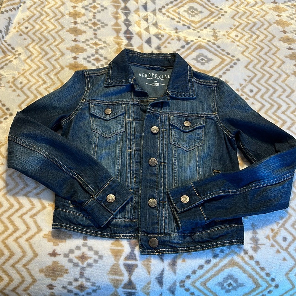 Aeropostale Dark Blue Jean Jacket
